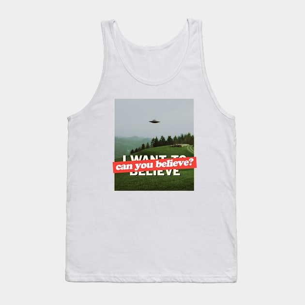 can u believe Tank Top by disfor